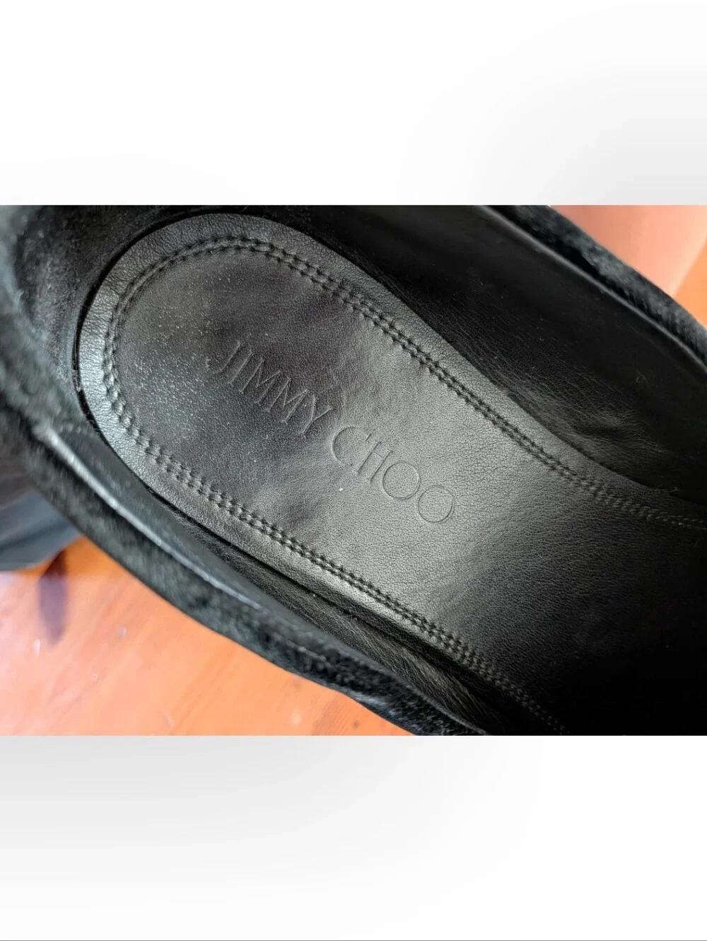 Jimmy Choo Loafers with Suede Strap